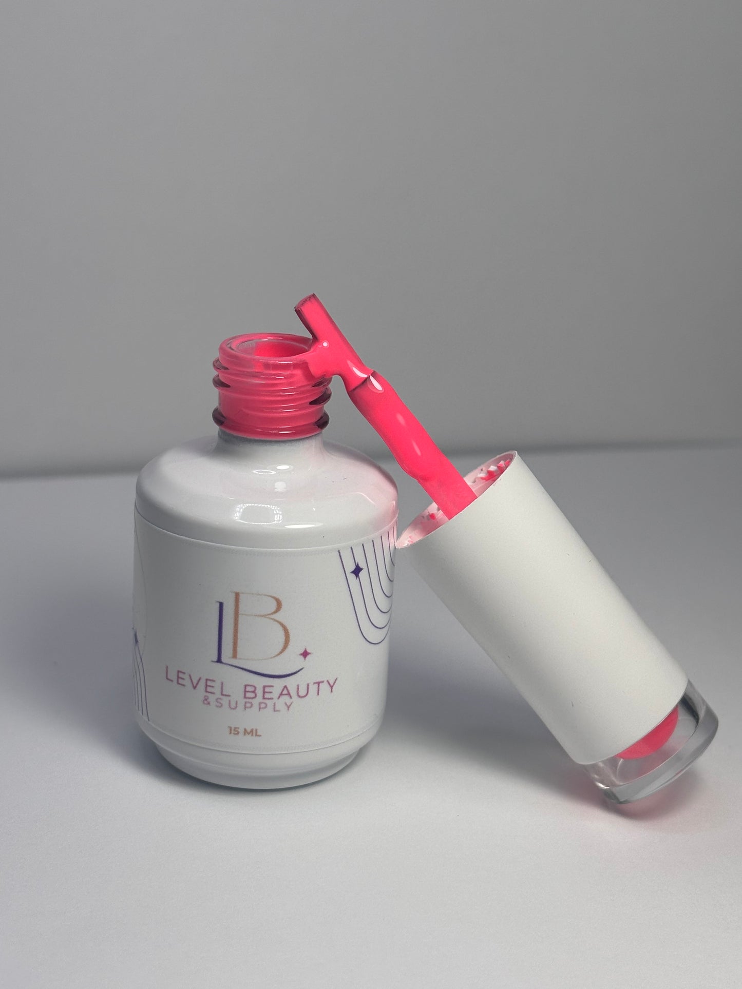 Neón coral 🪸 gel color 346