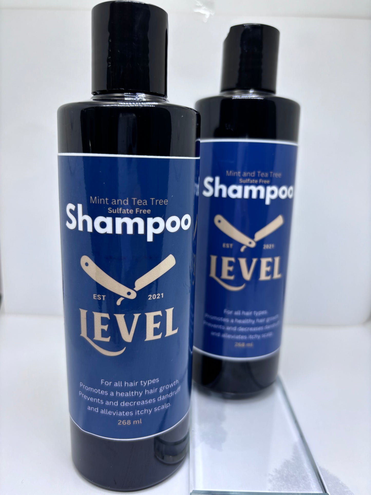 Shampoo de menta y tea tree oil