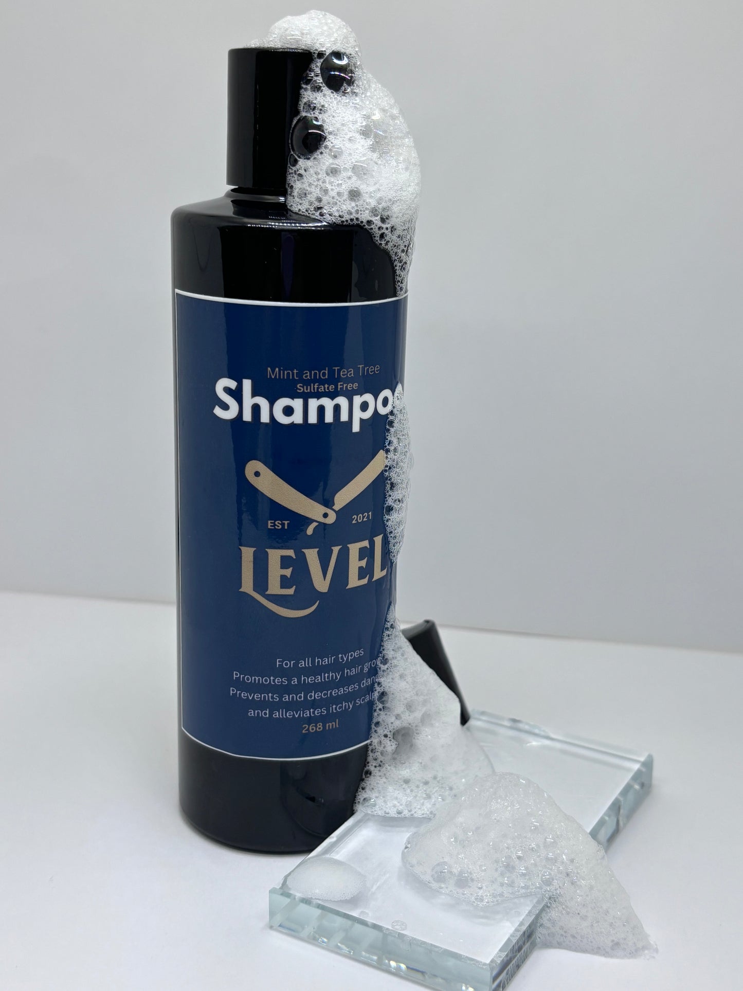 Shampoo de menta y tea tree oil