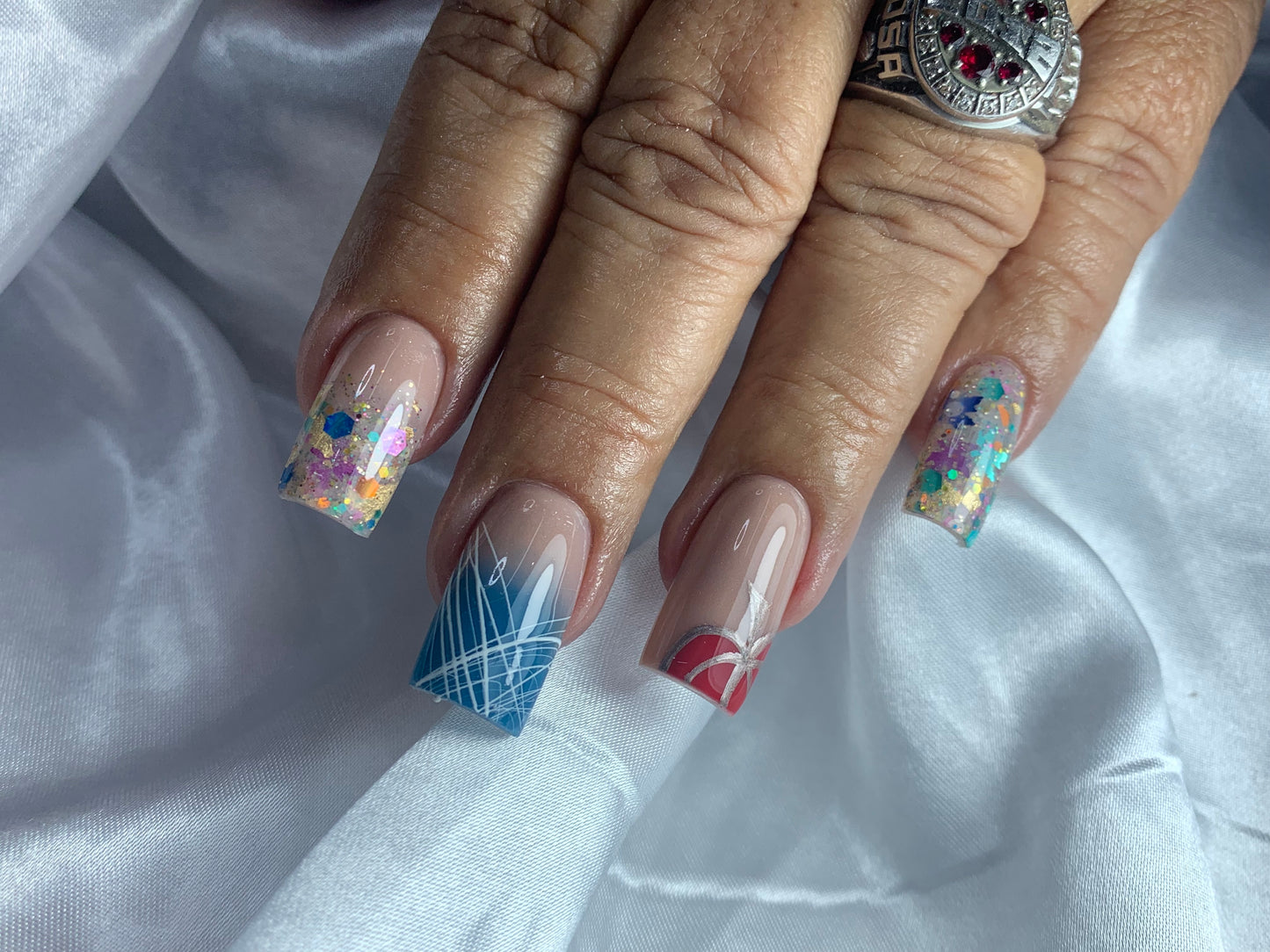 Sarcelle Autumn Glitter mix