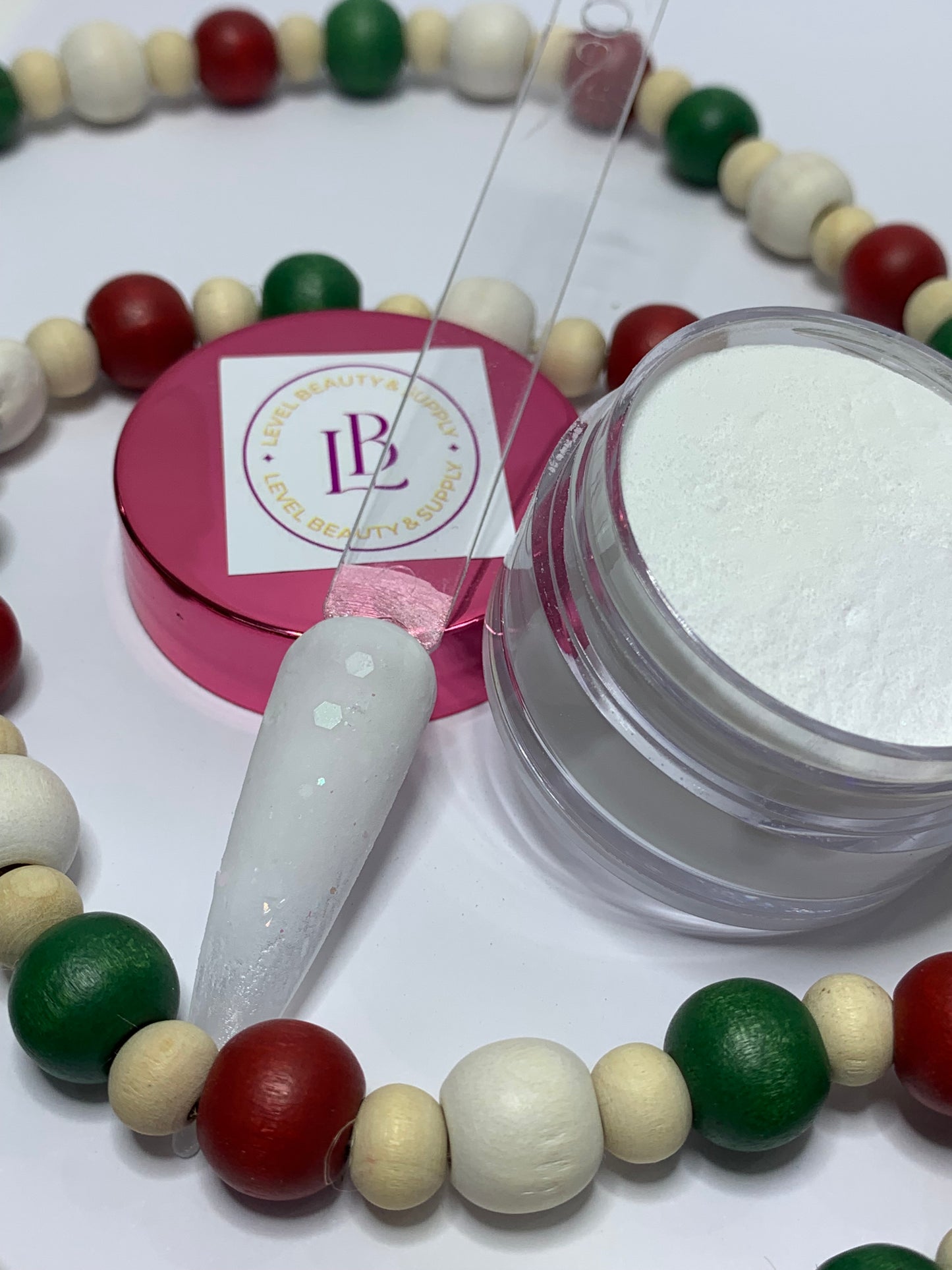 Sparkle white acrylic powder
