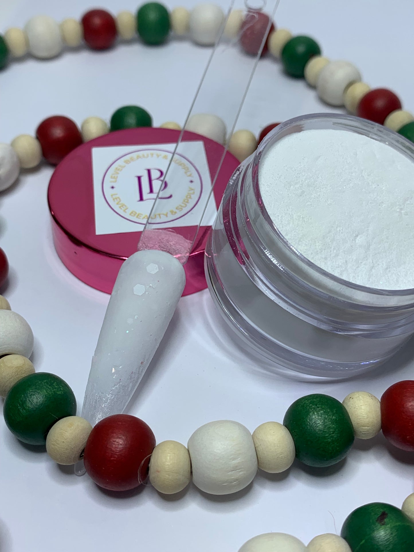 Sparkle white acrylic powder
