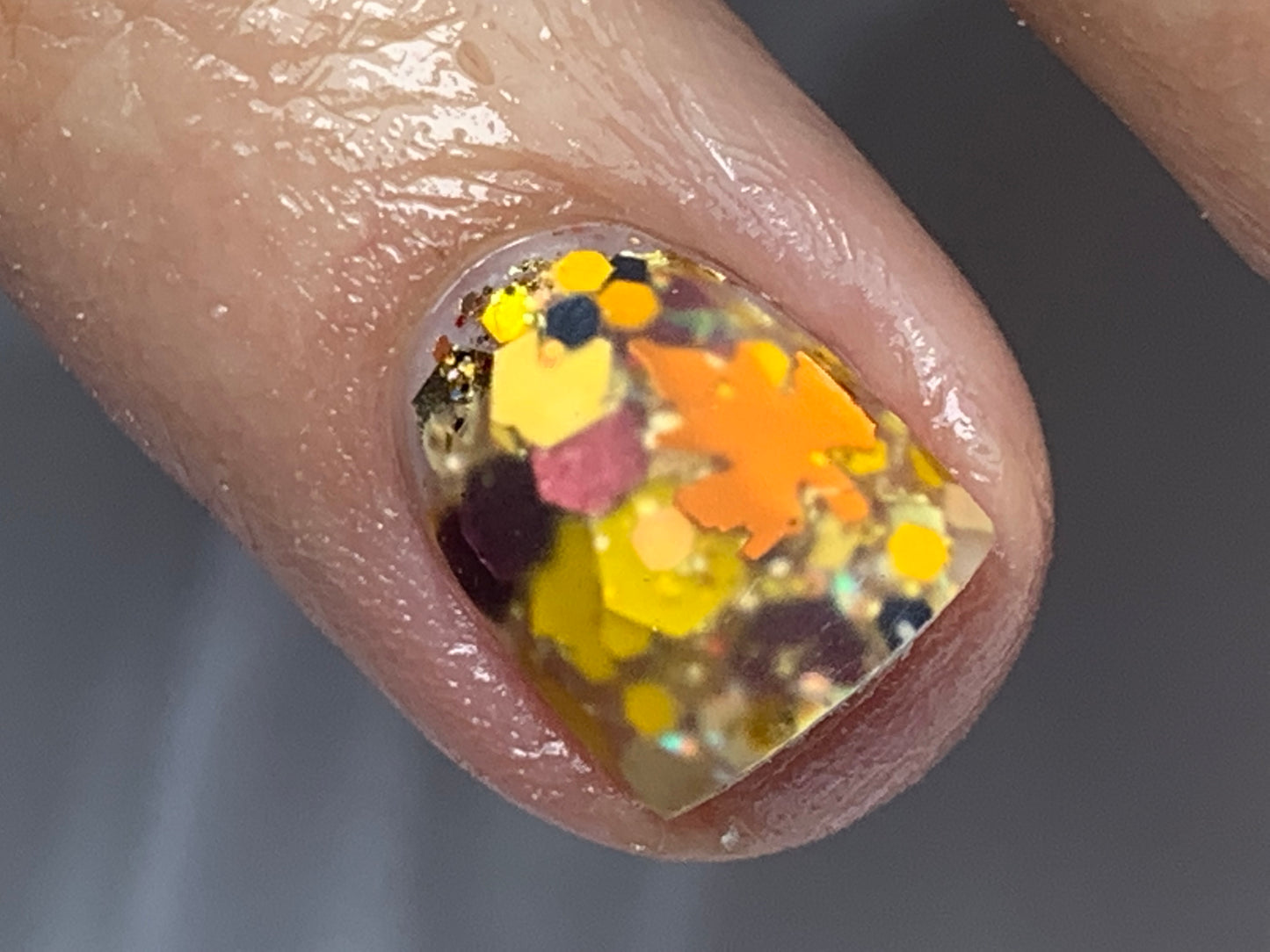 Hazel autumn Glitter mix