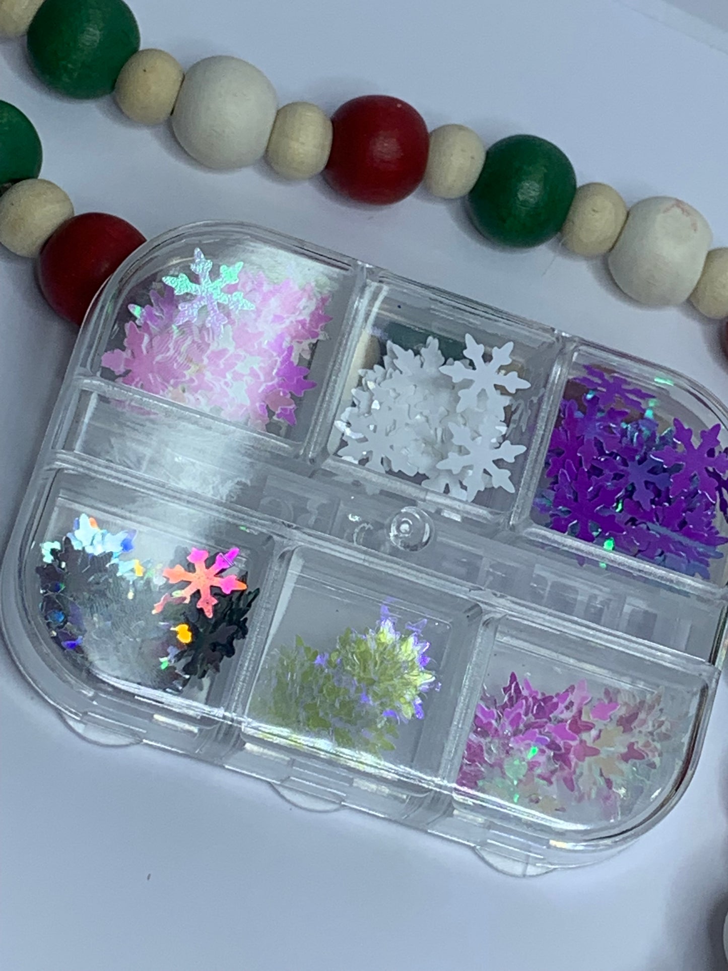 Snowflakes decoration box