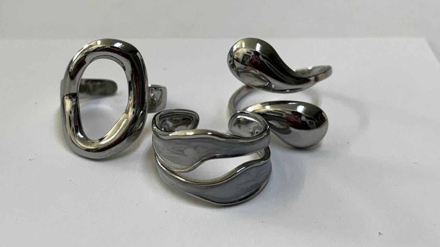 Set anillos Michelle