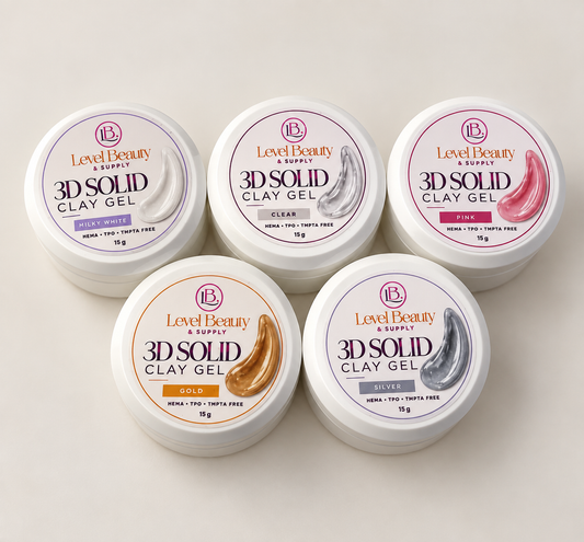 3D Solid Clay Gel