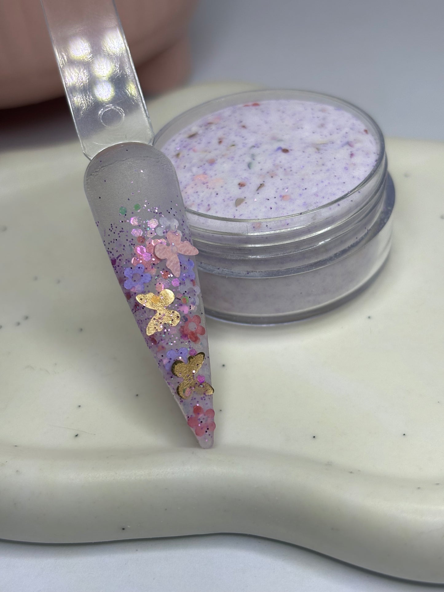 Blossom opal glitter mix