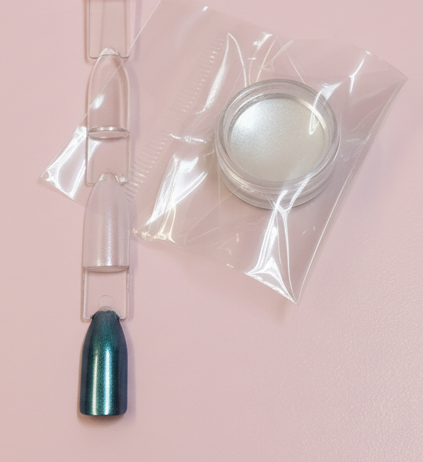 chrome blanco perlado